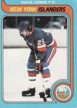 1979-80 O-Pee-Chee #44 Dave Lewis