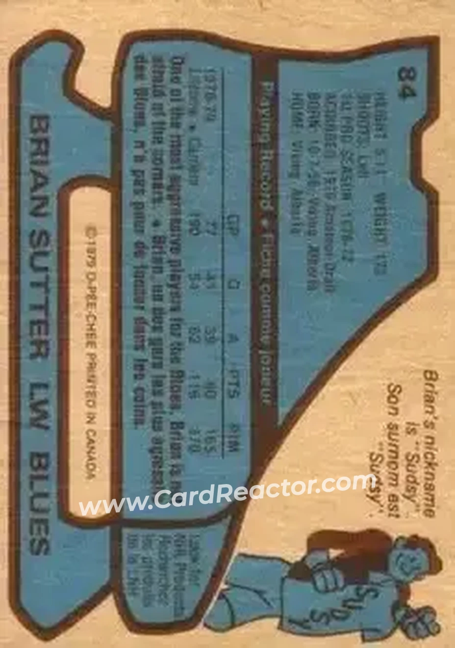 Back of Brian Sutter