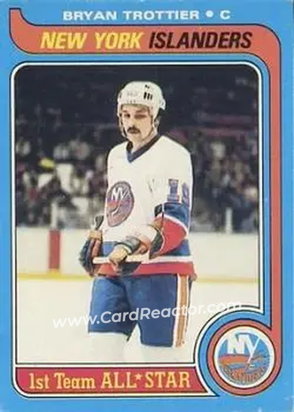 Front of Bryan Trottier