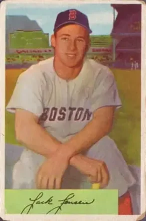 1954 Bowman #2 Jackie Jensen
