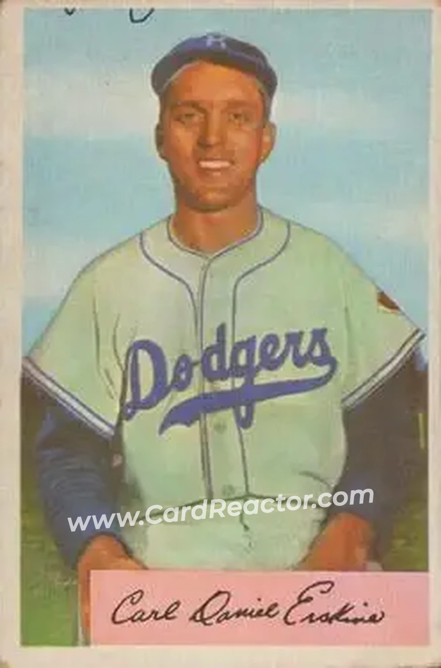 Front of Carl Erskine