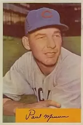 1954 Bowman #13 Paul Minner