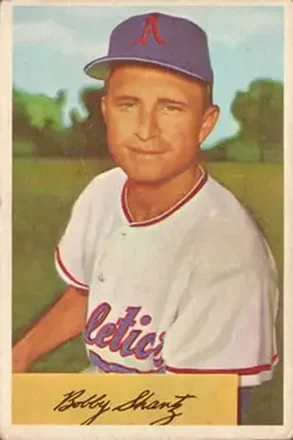 1954 Bowman #19 Bobby Shantz