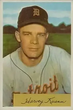 1954 Bowman #23 Harvey Kuenn