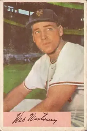 1954 Bowman #25 Wes Westrum