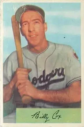 1954 Bowman #26 Billy Cox