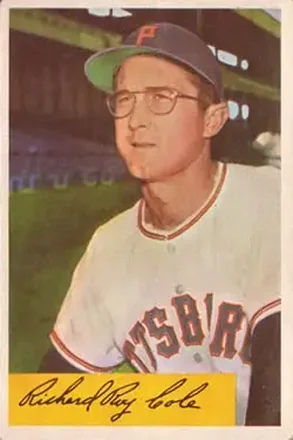 1954 Bowman #27 Dick Cole