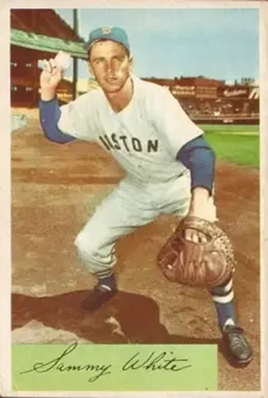 1954 Bowman #34 Sammy White
