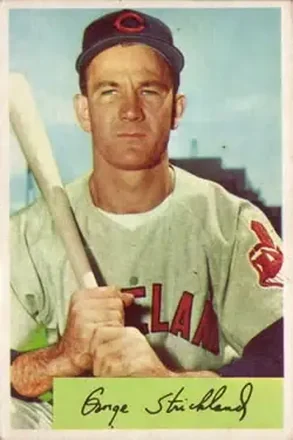 1954 Bowman #36 George Strickland