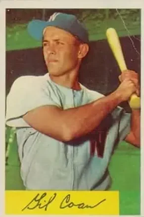 1954 Bowman #40 Gil Coan