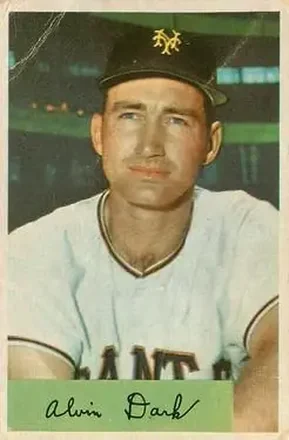 1954 Bowman #41 Alvin Dark