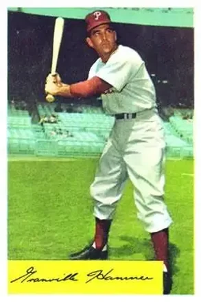 1954 Bowman #47 Granville Hamner