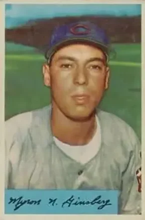 1954 Bowman #52 Joe Ginsberg