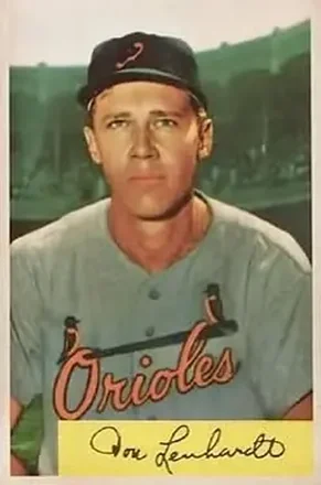 1954 Bowman #53 Don Lenhardt