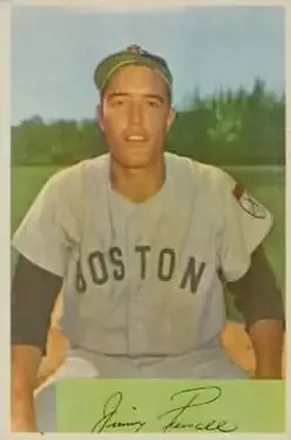 1954 Bowman #66 Jim Piersall