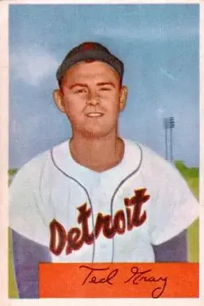 1954 Bowman #71 Ted Gray