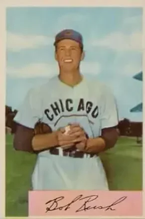 1954 Bowman #77 Bob Rush