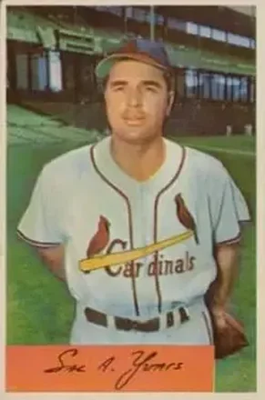 1954 Bowman #78 Sal Yvars