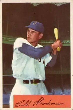 1954 Bowman #82 Billy Goodman