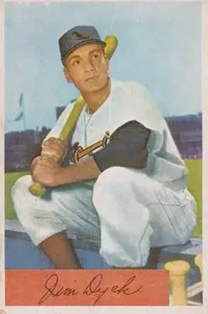 1954 Bowman #85 Jim Dyck