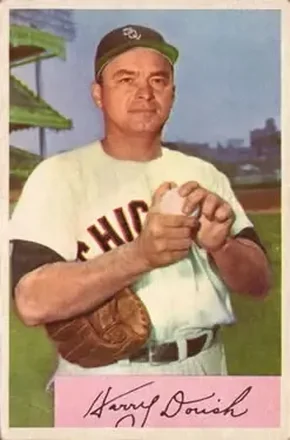 1954 Bowman #86 Harry Dorish