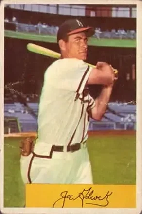 1954 Bowman #96 Joe Adcock