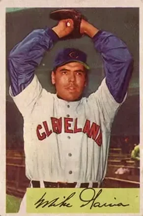 1954 Bowman #100 Mike Garcia