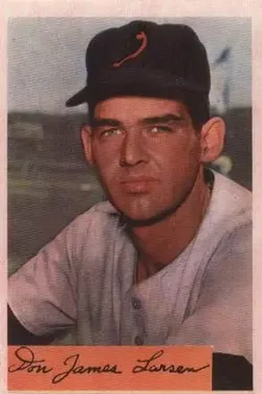 1954 Bowman #101 Don Larsen