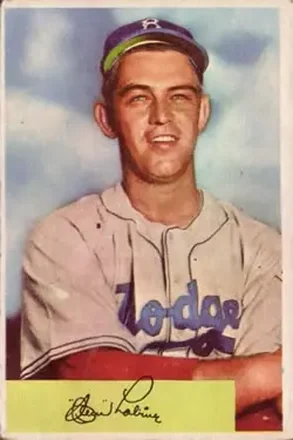 1954 Bowman #106 Clem Labine