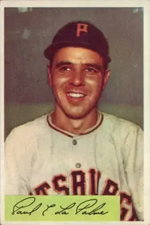 1954 Bowman #107 Paul LaPalme