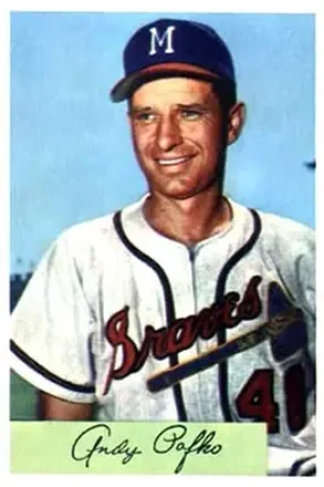 1954 Bowman #112 Andy Pafko