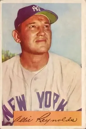 1954 Bowman #113 Allie Reynolds