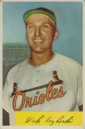 1954 Bowman #117 Dick Kryhoski
