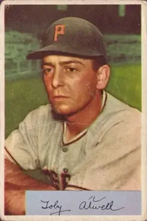 1954 Bowman #123 Toby Atwell