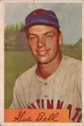 1954 Bowman #124 Dave Bell