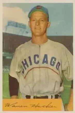1954 Bowman #125 Warren Hacker
