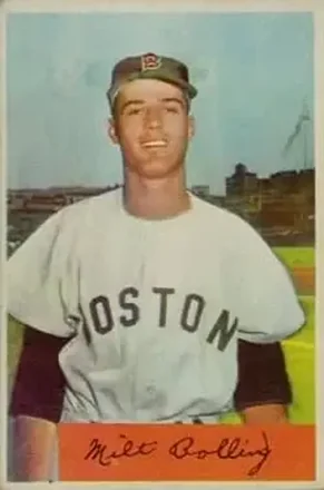1954 Bowman #130 Milt Bolling