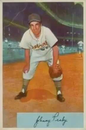 1954 Bowman #135 Johnny Pesky