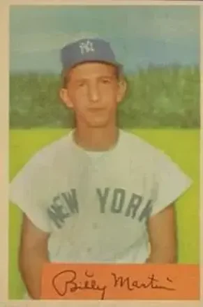 1954 Bowman #145 Billy Martin