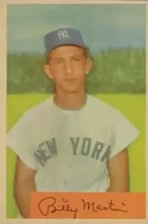 1954 Bowman #145 Billy Martin