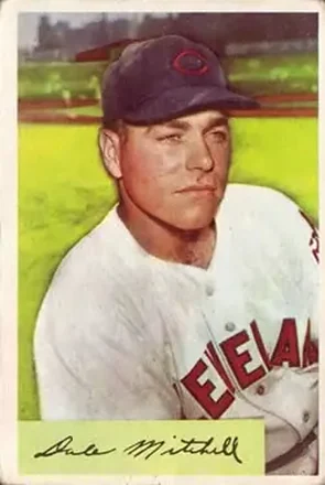 1954 Bowman #148 Dale Mitchell