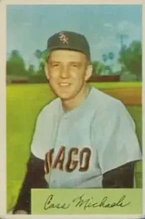 1954 Bowman #150 Cass Michaels