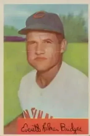1954 Bowman #156 Rocky Bridges