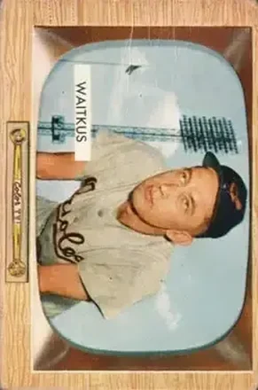 1955 Bowman #4 Eddie Waitkus