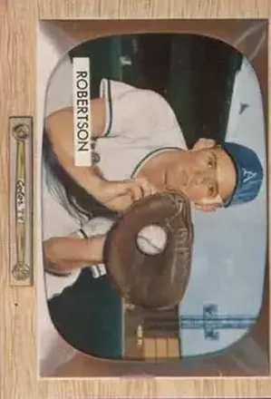 1955 Bowman #5 Jim Robertson