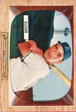 1955 Bowman #6 Pete Suder