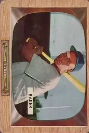 1955 Bowman #7 Gene Baker