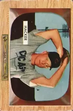 1955 Bowman #8 Warren Hacker