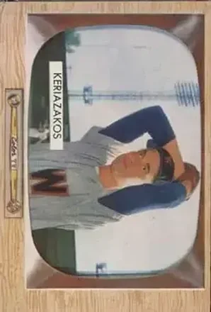 1955 Bowman #14 Gus Keriazakos