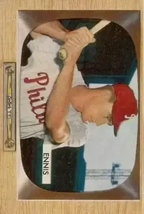 1955 Bowman #17 Del Ennis